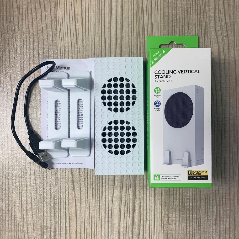 for 2 Console x Stand 9.53 S Fans 1 3.54 Holder x USB Cooler Series Xbox Ports in Functions inches 3 1.18 Vertical Speeds External 3