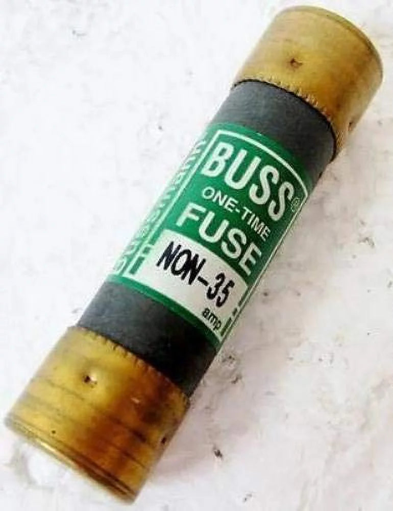 250v, fuse, one (10 pieces) cooper non-35 35a, time