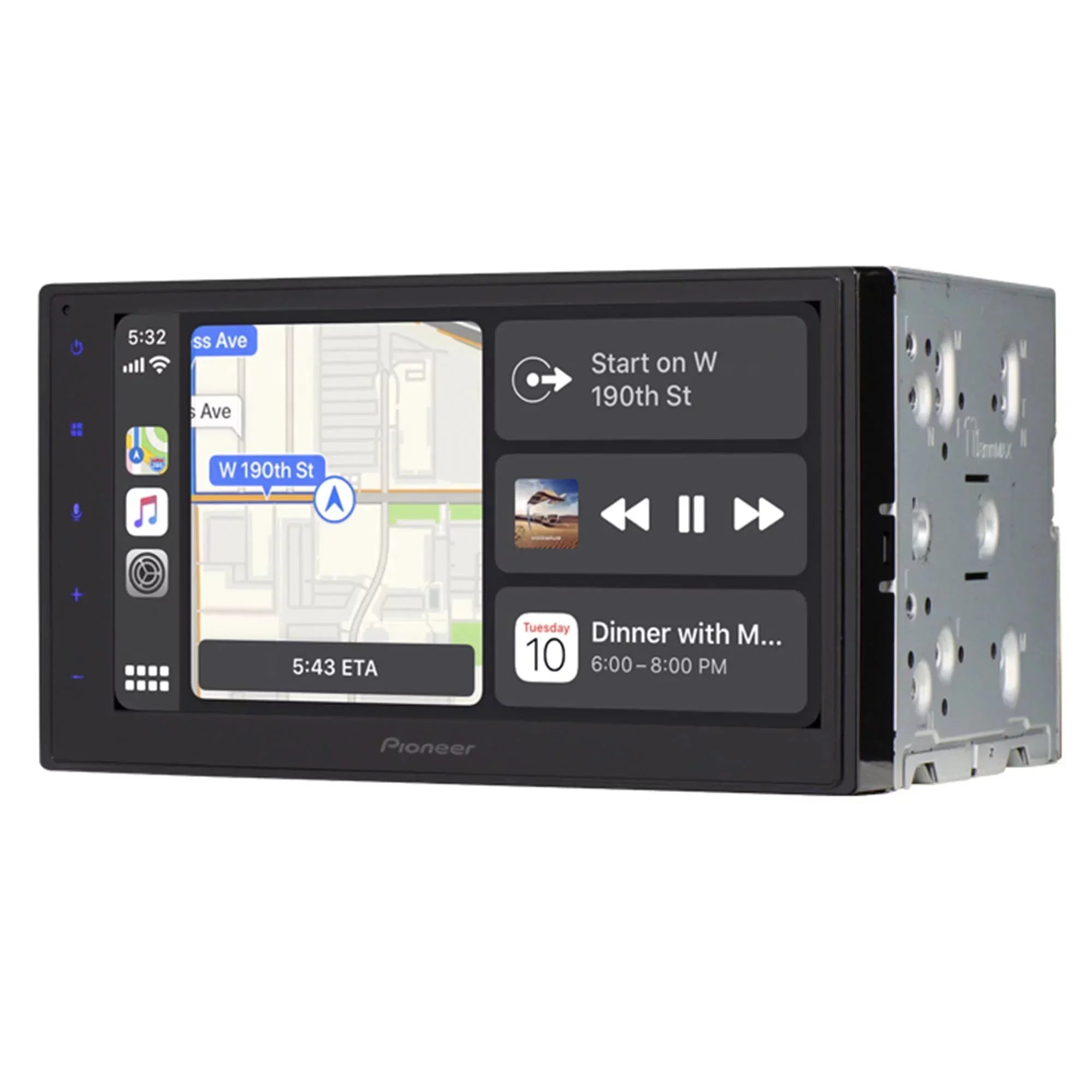 '+ Double DMH-1770NEX Bluetooth Camera Mechless Receiver DIN 6.8" Media Digital Pioneer