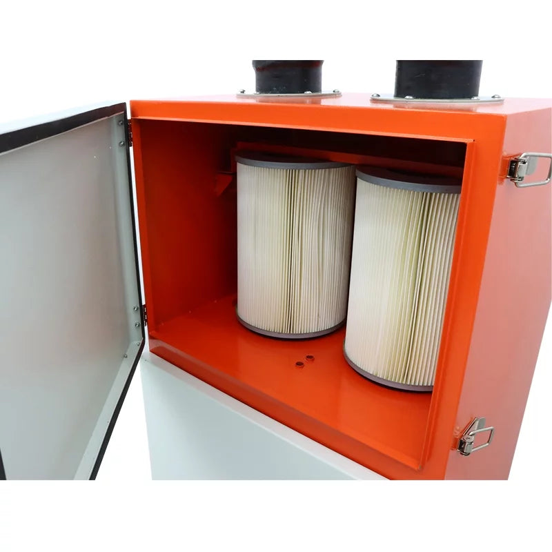 Welding Double Welding Extractor Fume Dust Purifier 220V Smoke EQCOTWEA Arm Smoke Mobile