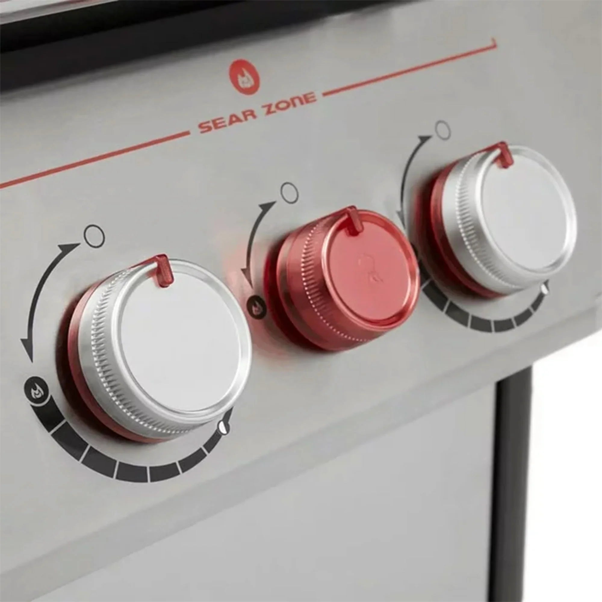 Steel Grill in Propane Technology Grilling Weber Genesis Gas Smart Stainless 3-Burner SX-325s with Smart Connect