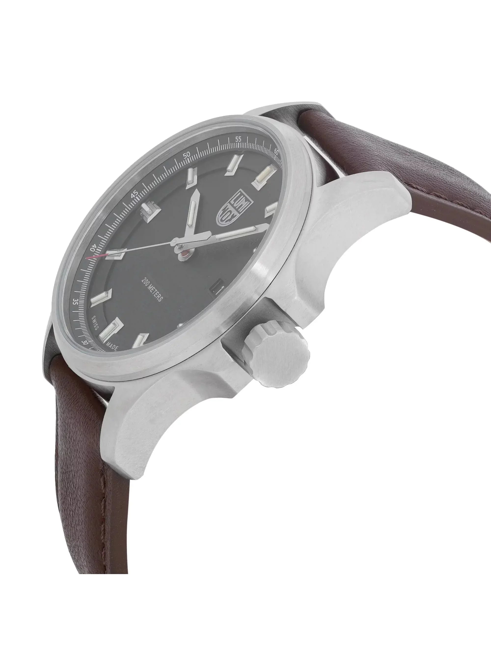 Black Quartz Dial Watch Mens Dress XL.1831 Stainless 42mm Steel Luminox Field