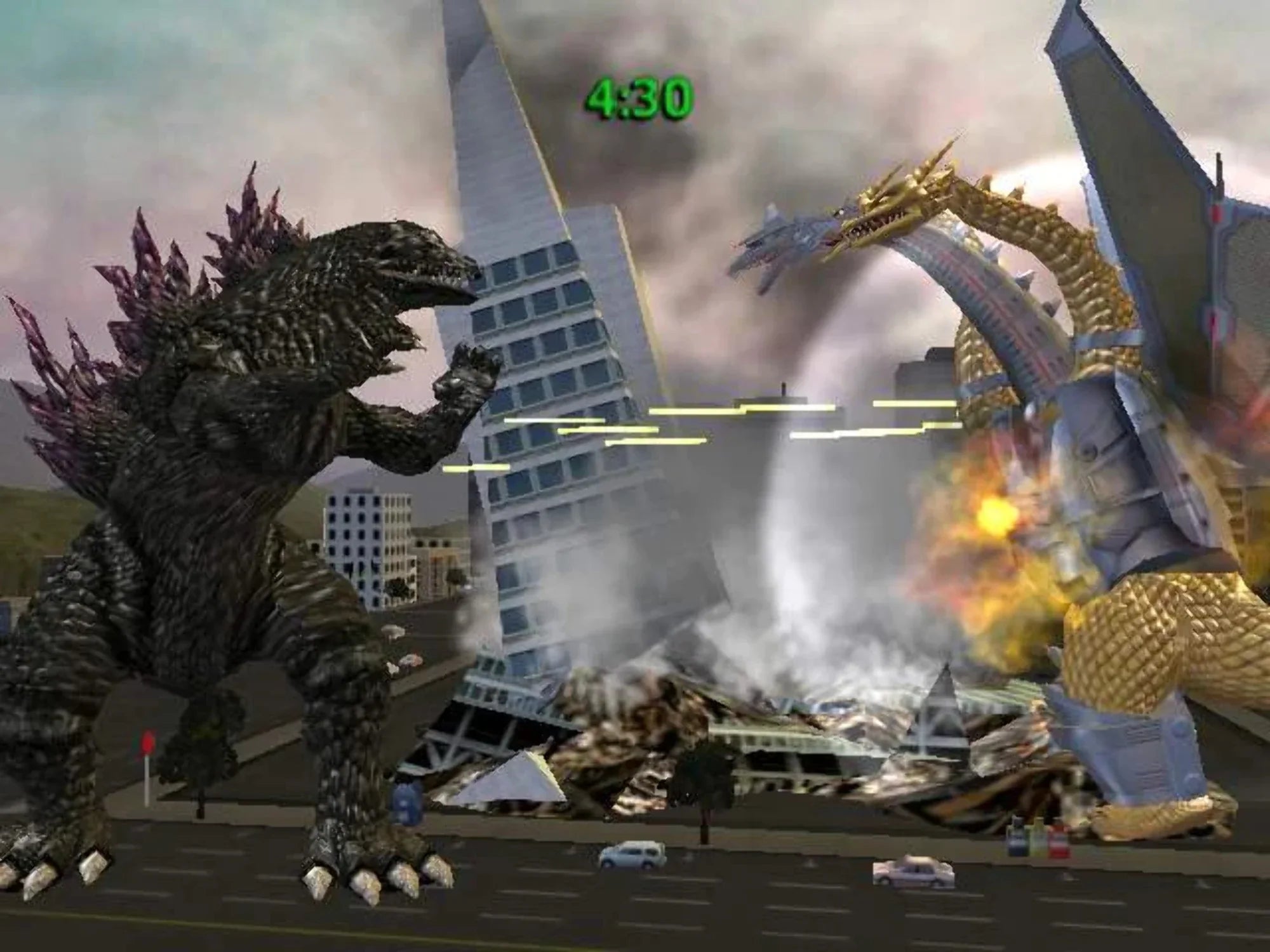 Earth The Save 2 Godzilla: PlayStation |