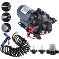 Rv Minute Yacht BENTISM GPM for Automatic Gallons Diaphragm Hose Pumps Caravan Foot 5.3 Water 12V Washdown Pump Pump Boats 25 PSI Pump 5.5 70 RV Marine Coiled Per with Water