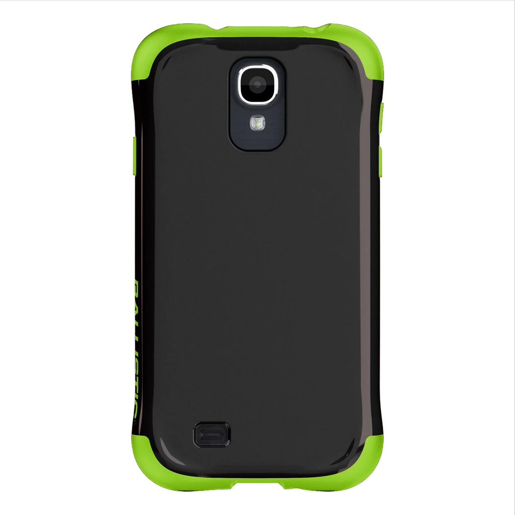 for S4 Series AGF Aspira Green) Ballistic Galaxy Case Samsung (Black/Lime