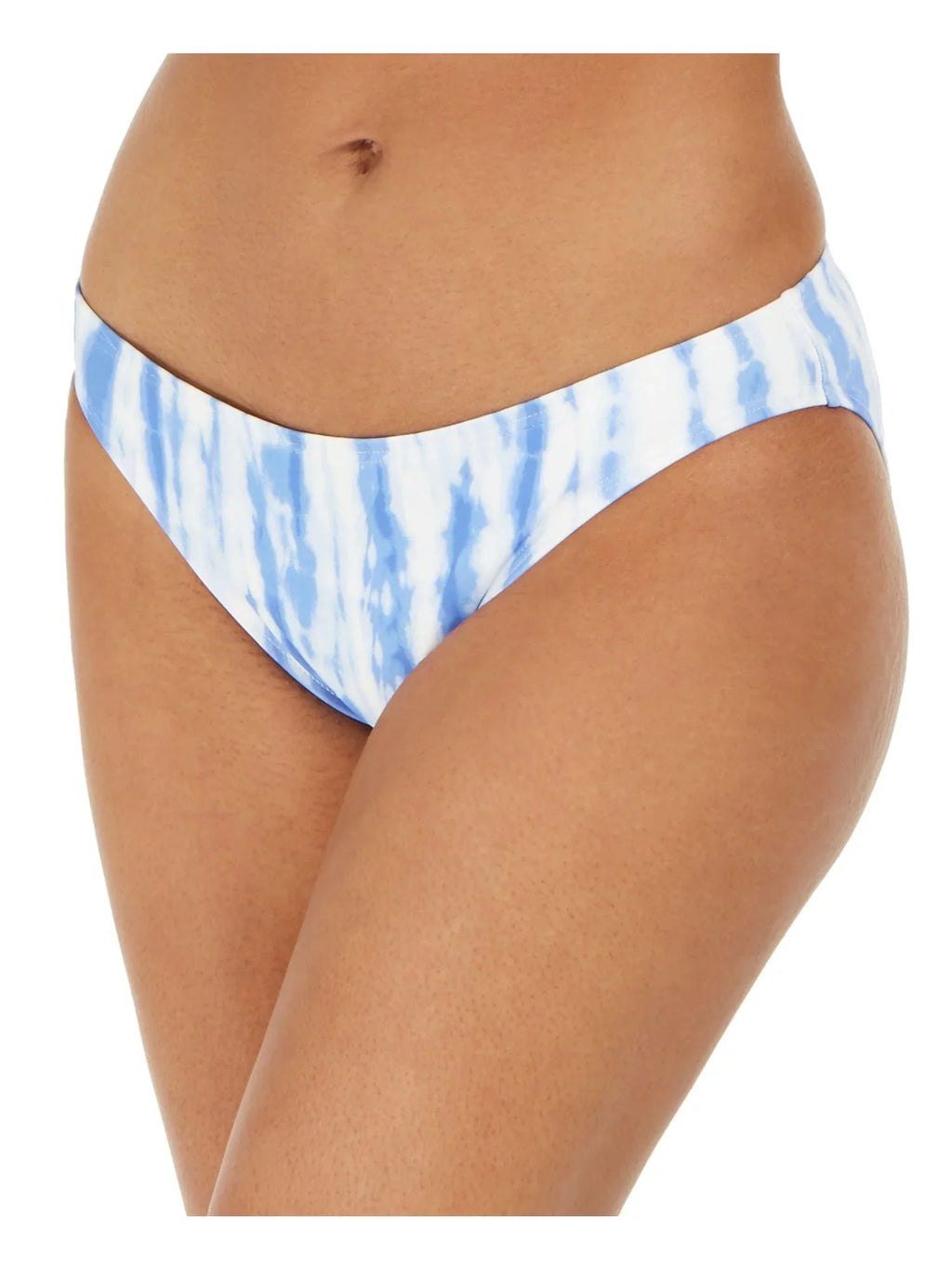 Full Lined MICHAEL Dye MICHAEL Swimsuit Women's Tie Coverage Stretch KORS M White Bikini Bottom