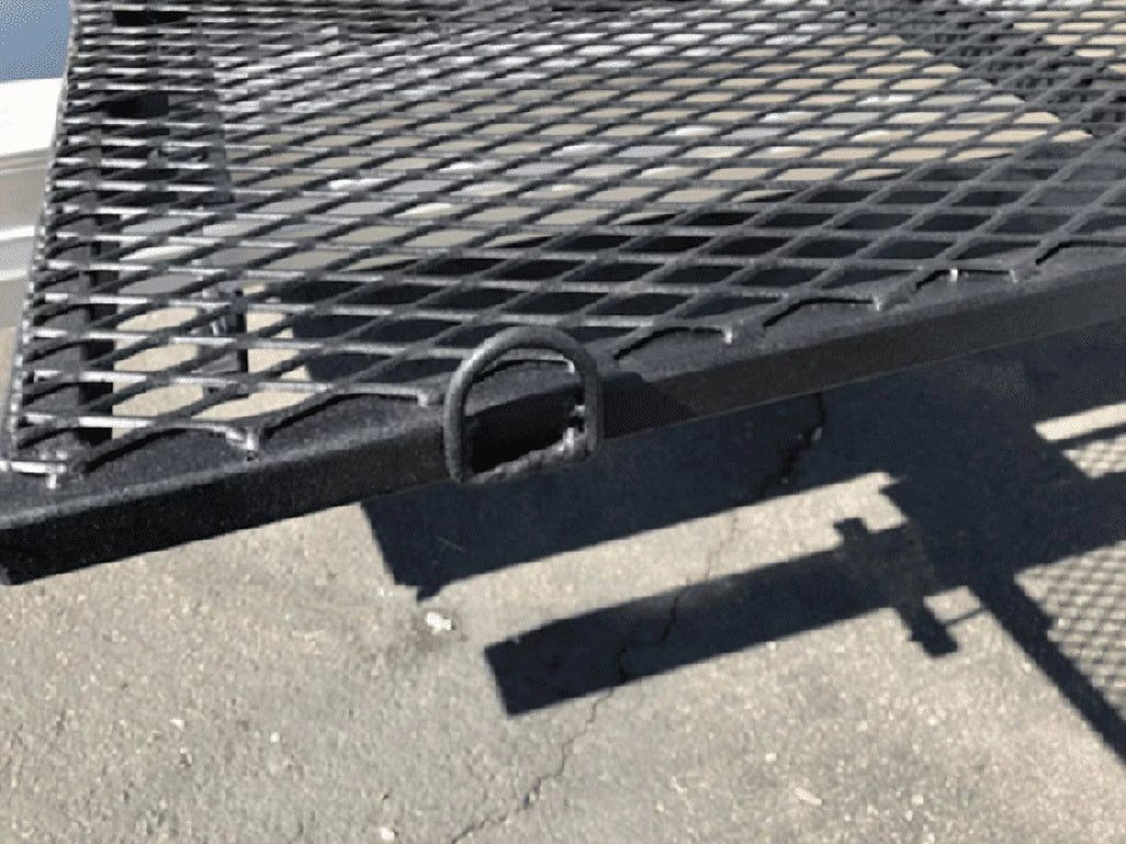20" Campers Heavy with Rugged The Lite Bumper x Steel Made Duty Finish Truck Rack RV Storage 40" USA EZ Bed in
