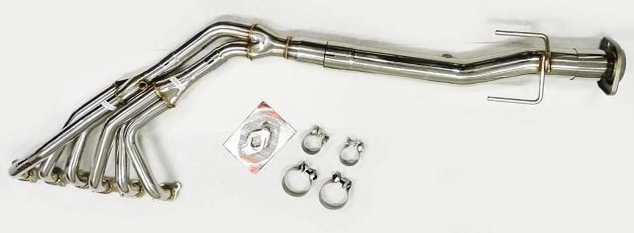 By For Chevy Header Tube Long Trailblazer 4.2L 2002-2006 6Cyl. OBX-RS