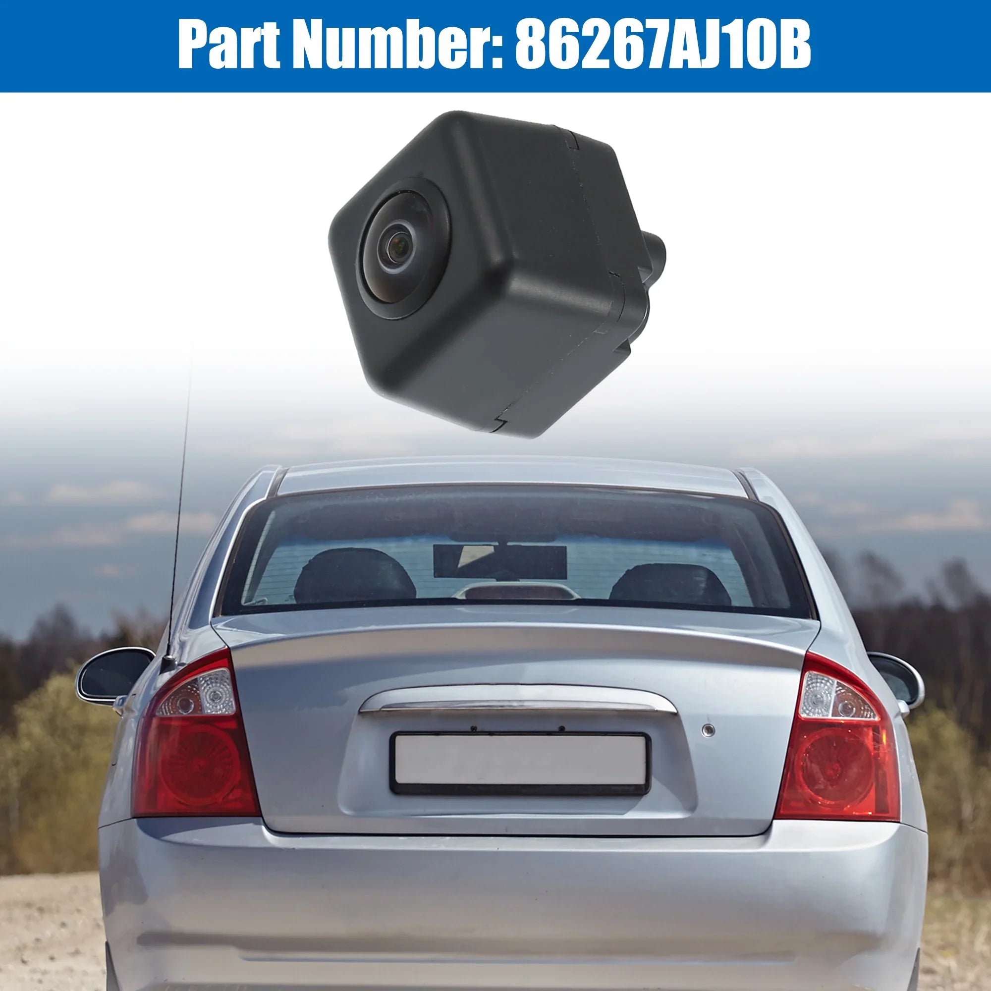 Angle Reverse Legacy for No.86267AJ10B Subaru Assist View Wide 2010-2014 Rear Up Park Camera Back Camera