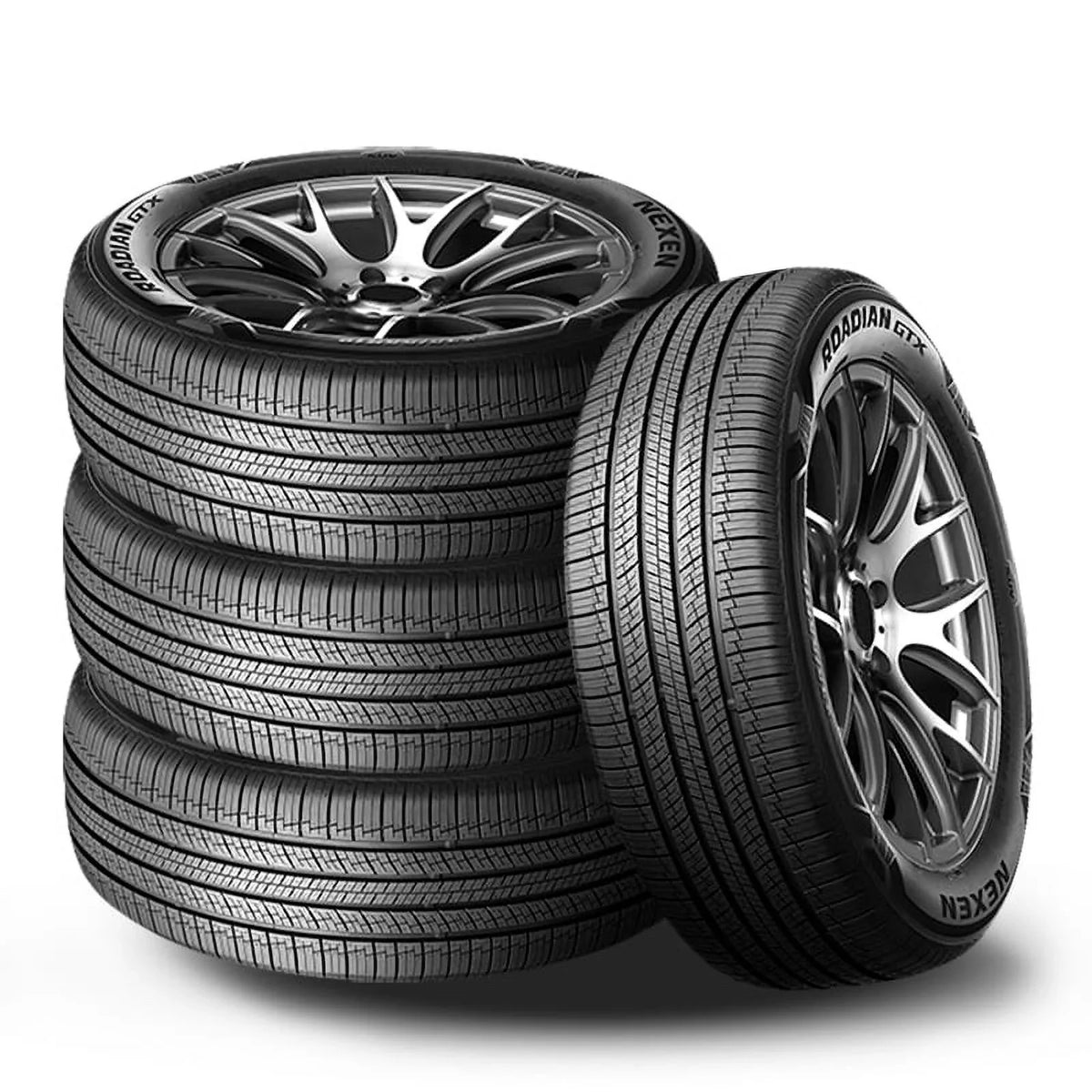 Set Warranty SS Ford XLT, 70000 255/50R20 2011-19 / / Trailblazer Fits: 2555020 of Nexen 255/50/20 17039NXK CUV 4 Season SUV 109V Mile 2006-09 Roadian Tires Chevrolet GTX Explorer All