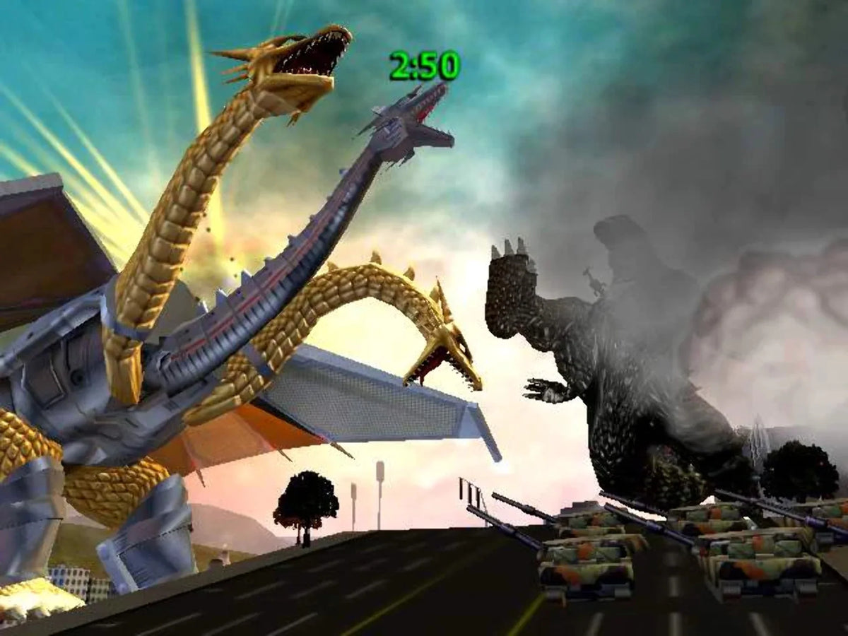 Earth The Save 2 Godzilla: PlayStation |