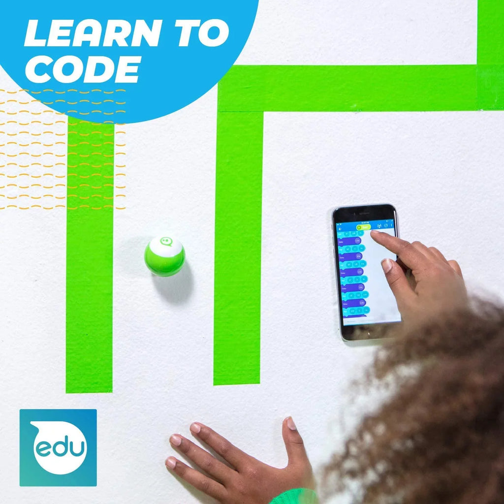 Sphero Game - & & Play Drive, Edu App-Enabled Ball Ages STEM - Kids for Robot Code Toy 8 Educational App Up (Red) Mini Programmable &