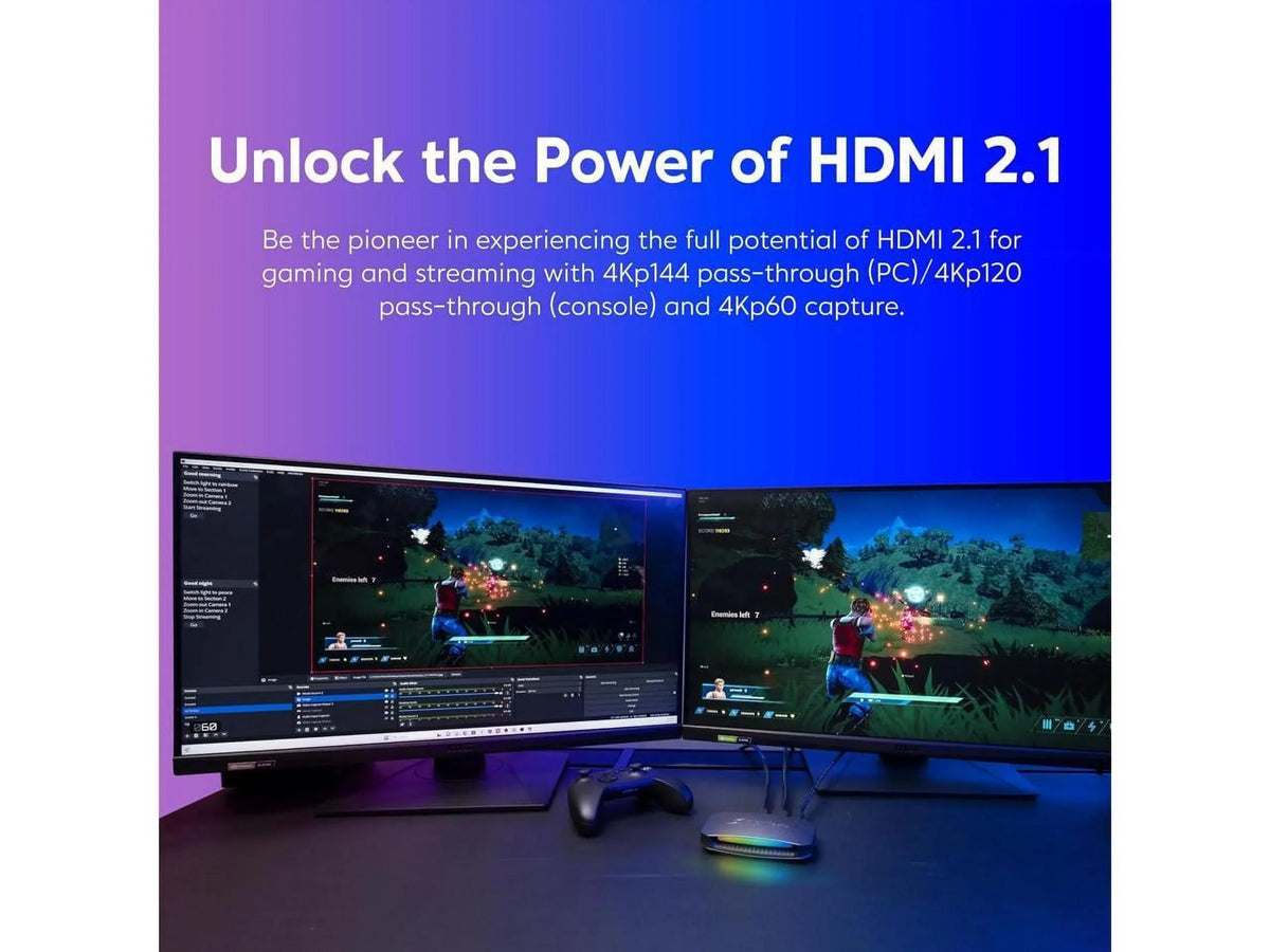Out AVerMedia 2.1 - Live Capturing, - - Recording YUY2 Ultra Video 4K PC Game Line Video Line - Functions: Audio Streaming, (GC553G2) - Video Gamer USB In - - Audio