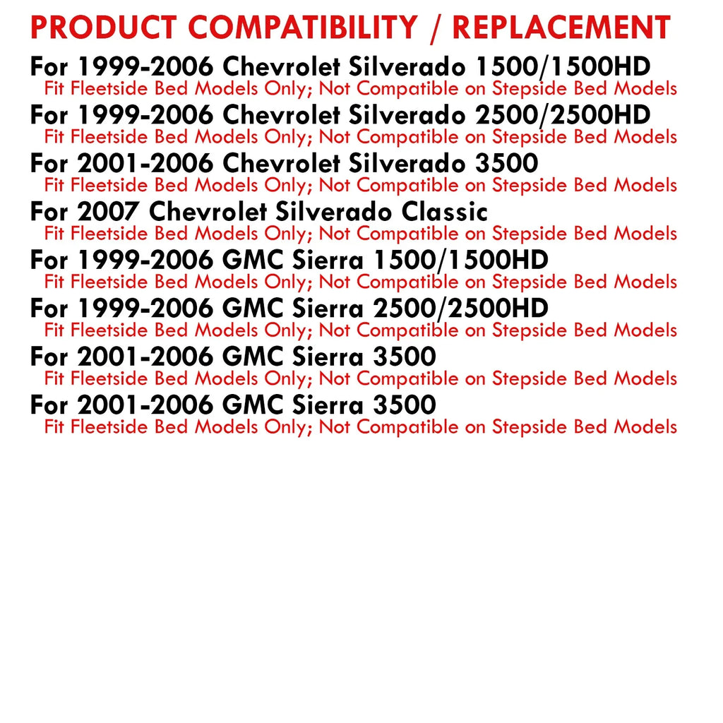 Chevy 2000 Silverado Housing Black Tail 2004 LED Compatible/Replacement Fleetside Lamps Lights For Lens Pair Distributors Sierra 2003 Driving 2006 2005 Stop AJP 1999 GMC 2002 Smoked Brake 2001 Signal