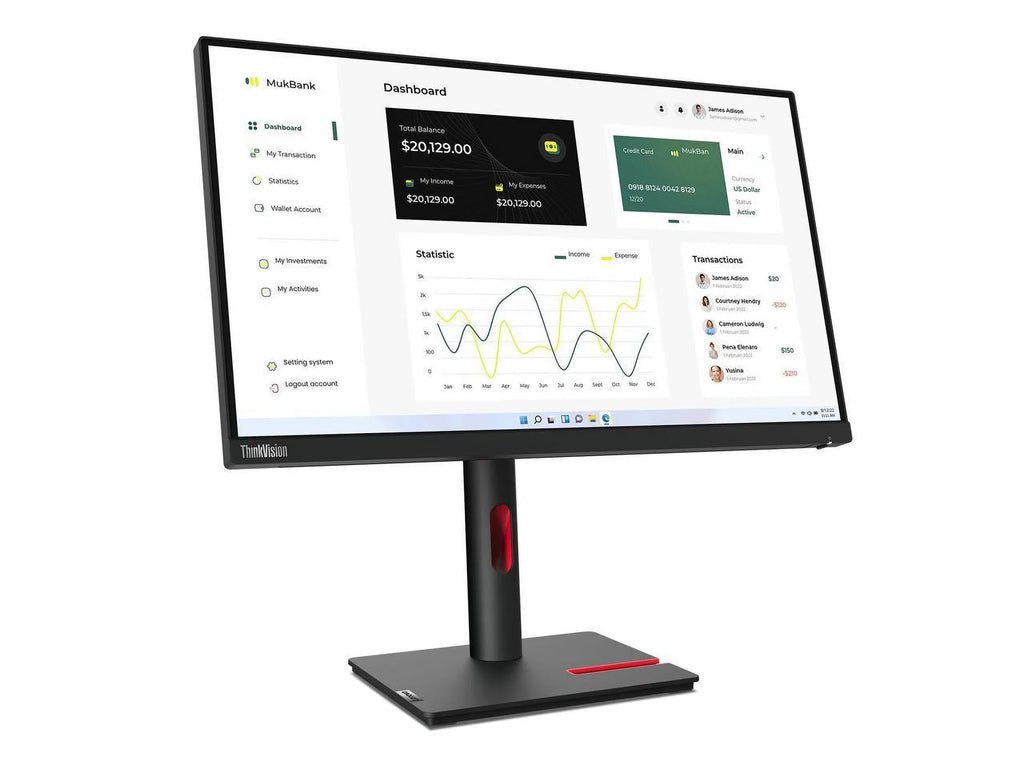 '- inch Monitor 23 ThinkVision T23i-30 Lenovo