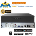 Built-in 8 APPs No Home/Office, DVR for 4MP x HDMI/VGA, Mobile Ports 10 IP WiFi, Drive PoE Cameras & H.265/H.264 101AV Channels Hard Network Recorder, Supports Video 1TB 4MP/1080P