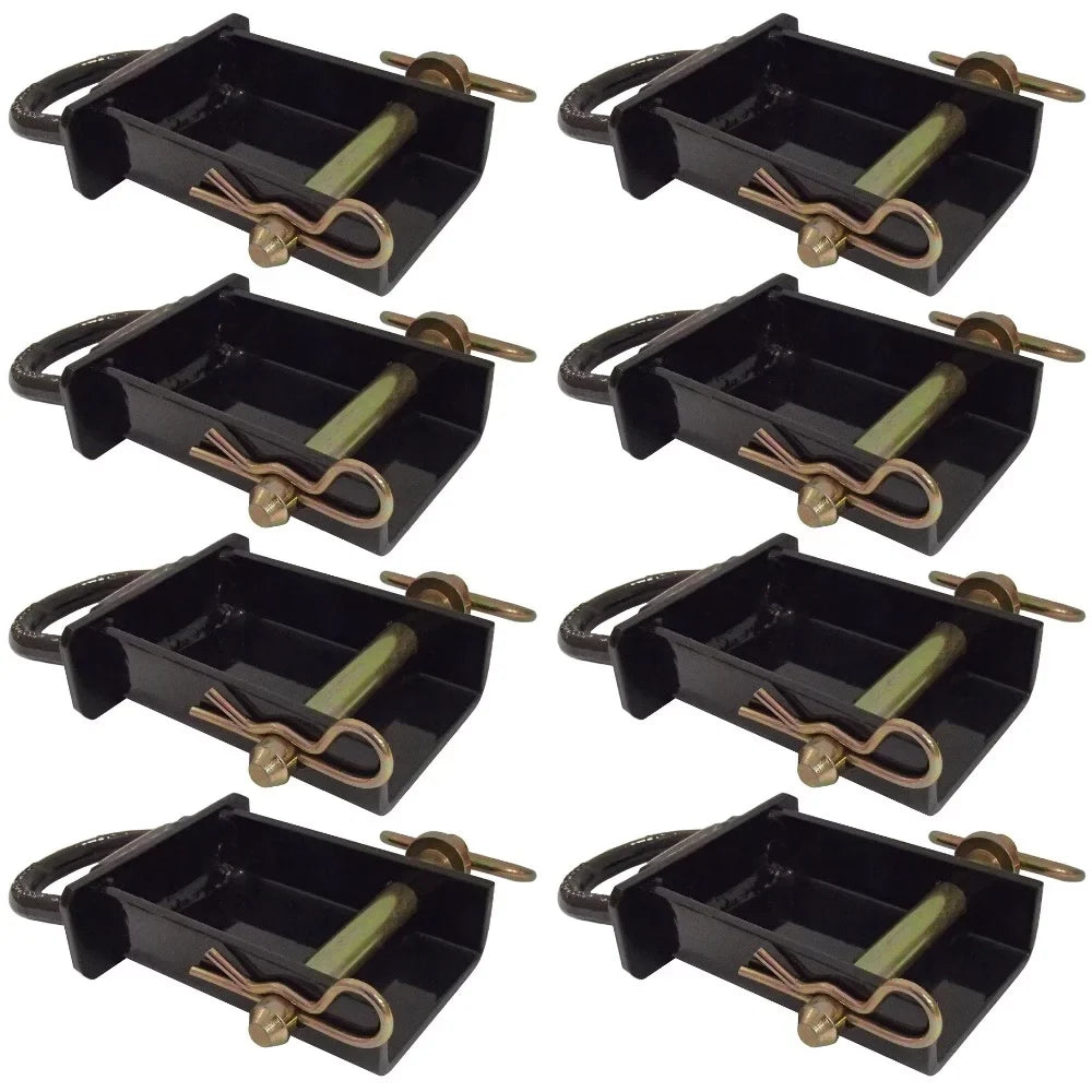 with Removable Utility Beds Pockets Flat B38SP Trailers and for Stake RAParts Pockets D-Ring 8