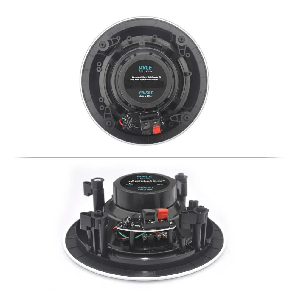 Audio 6.5 Flush Ceiling Mount In Pyle Pk) Way Speakers 2 (8 Bluetooth Wall 200W