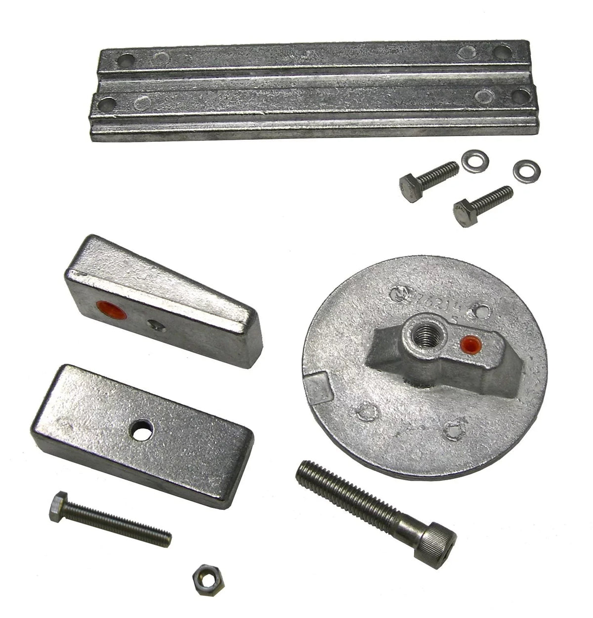 Outboards Kit Zinc CMVERDO4KIT, 18-6156 Zinc 4 And Anode 95111, Optimax Complete Kit US Verado Grade Replaces 8M010755, Mercury Military Fits