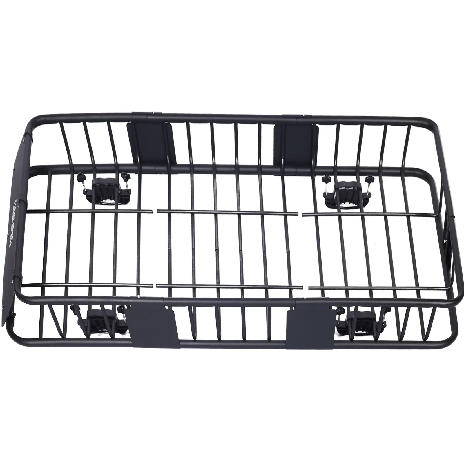 64black Roof Roof RackTop Carrier Cargo Rack steel BasketMotoring Rooftop Mount