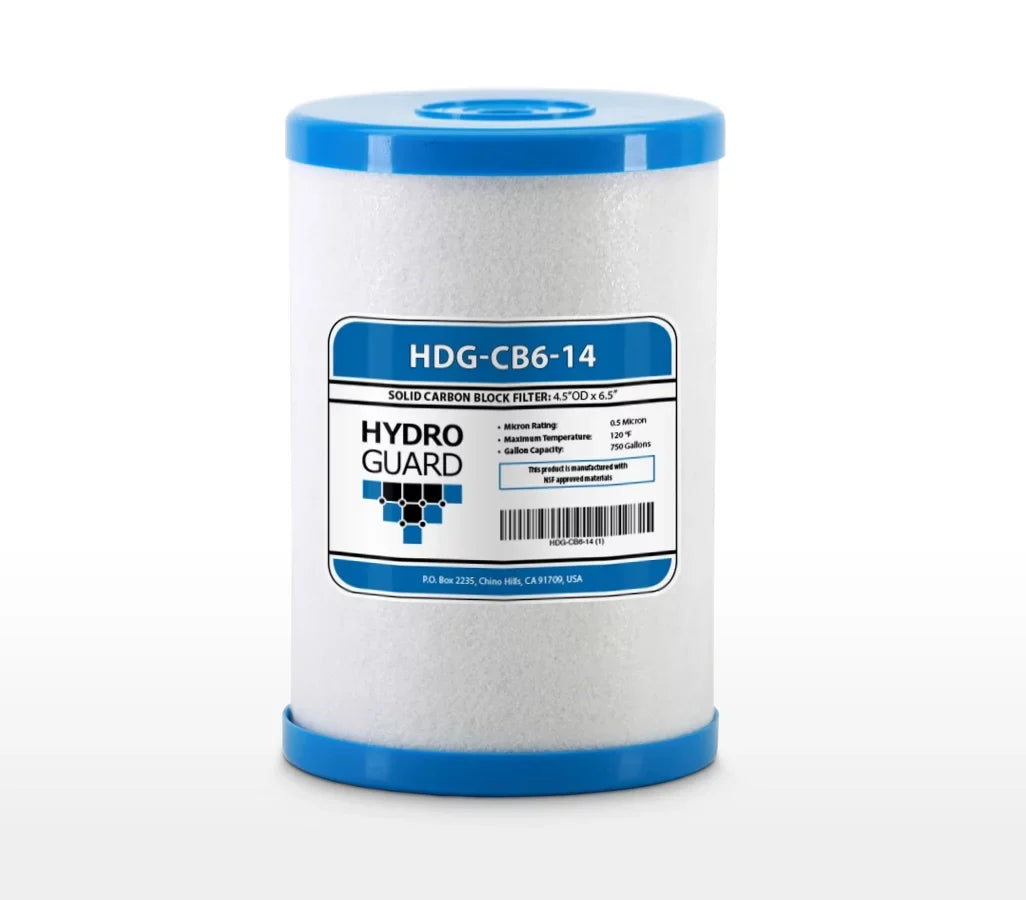 Cartridge Replacement Guard Filter Carbon Water CB6 Block Hydro HDG-CB6-14