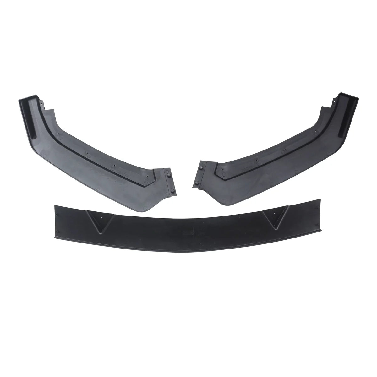 Bumper 2017-2023 for NINTE Gloss Q60 Black Lip Front Infiniti 3PCS