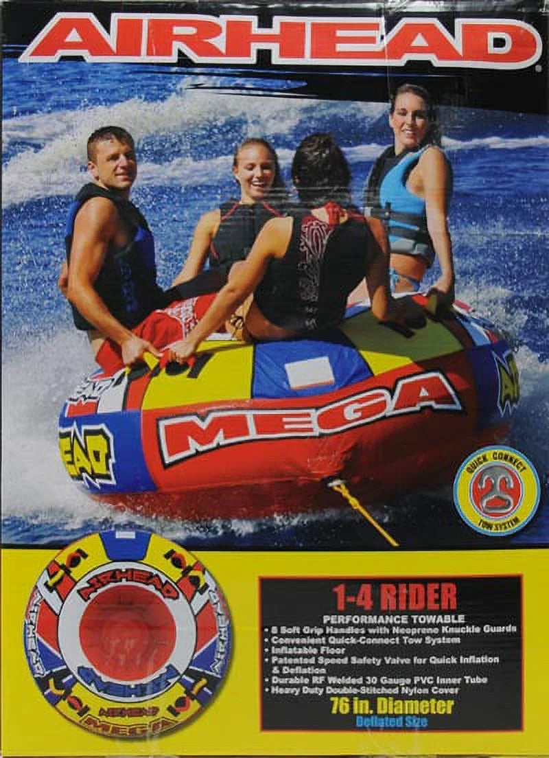 Tube Towable Mega Airhead Person 4