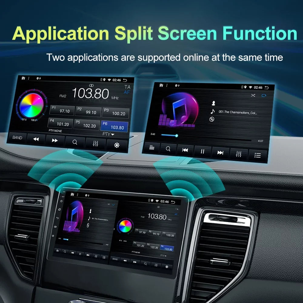 For Stereo CRV 1997-2001 Radio Android13 WIFI CAM 4-64GB Car Carplay GPS Honda