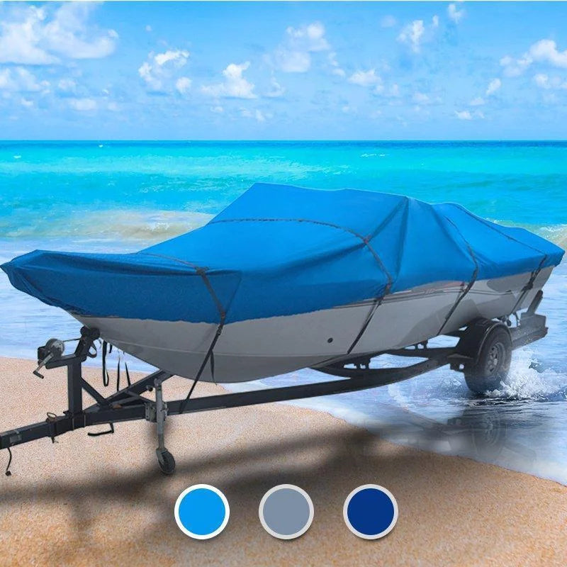 Length X Seal 106" Boat Cover Skin Width Beam Semi-Custom Boat Tri-Hull 1200 22'6"