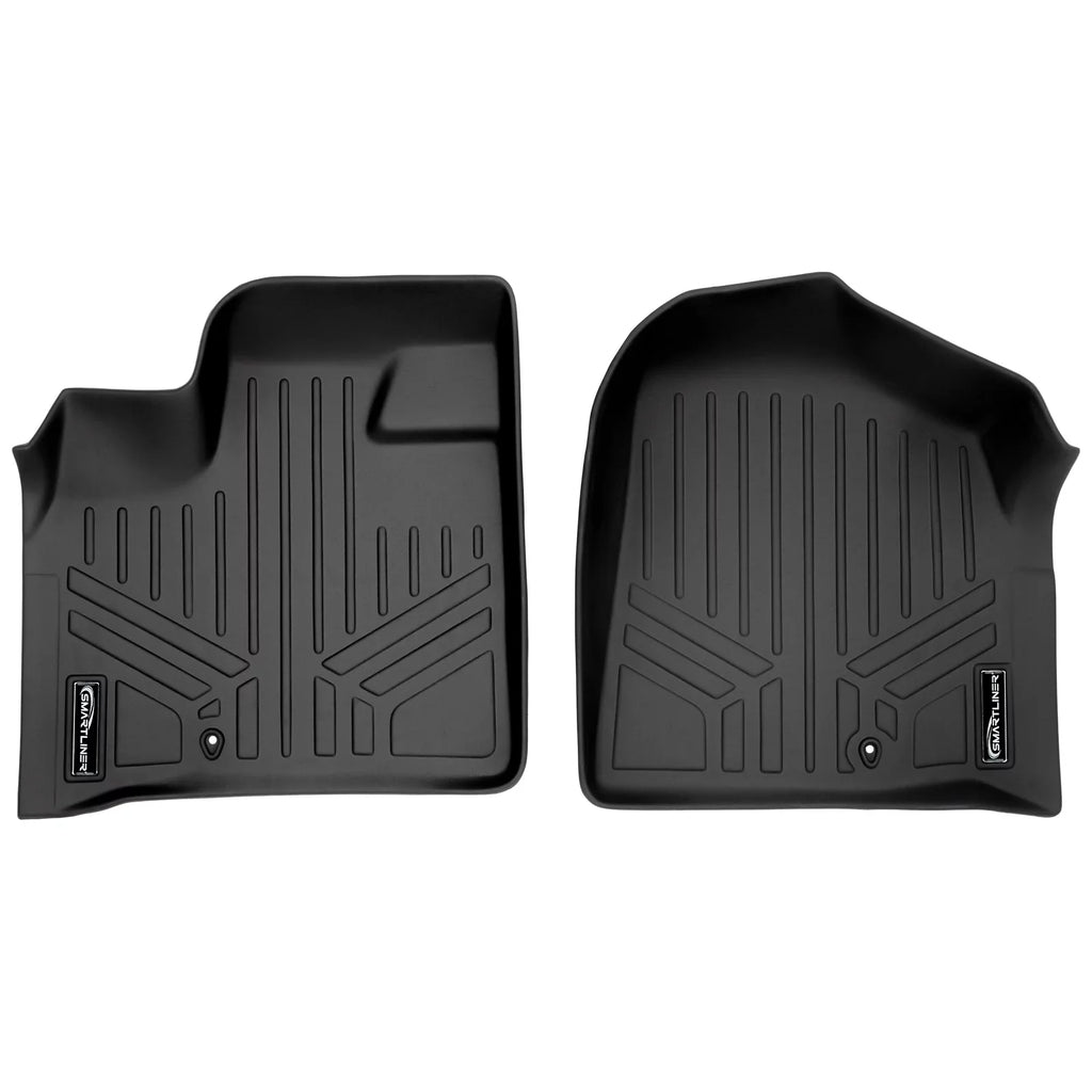 Mat Front Floor Black 1st Liner 2008-20 Grand Dodge Smartliner Row for Caravan
