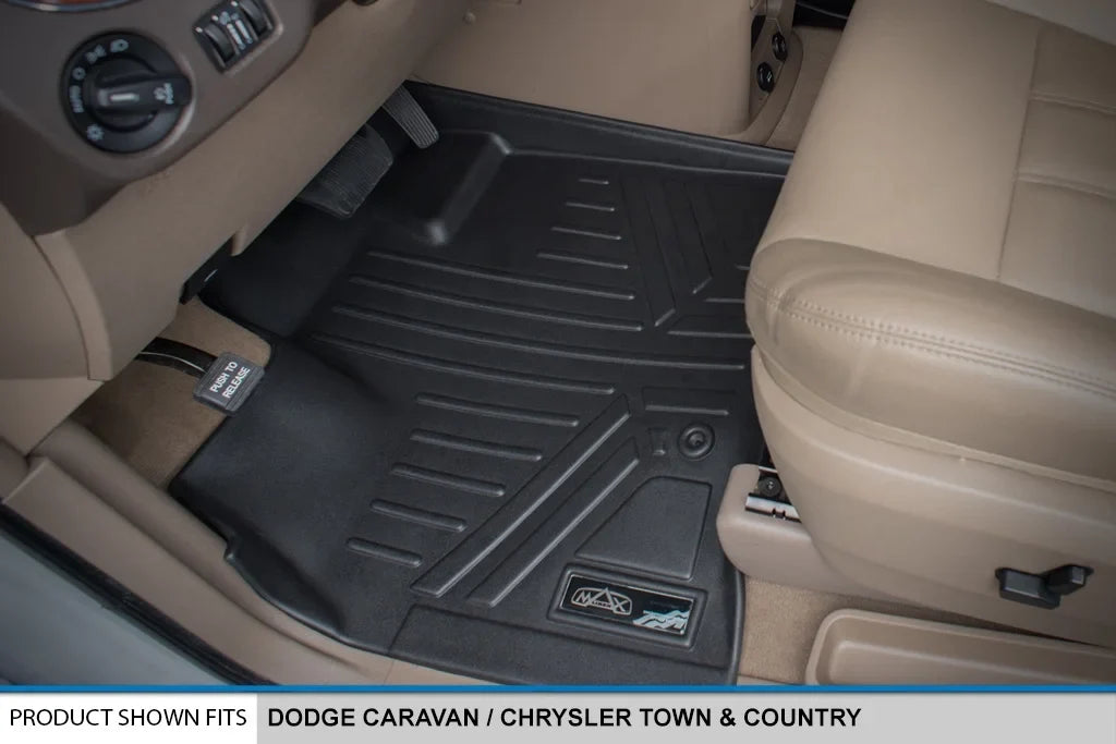 Caravan/Town Country Grand 2nd & Cargo Smartliner Set & 1st Custom for Floor Mat