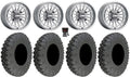 Wheels Race / MetalFX Can-Am Honda 1000 Tires Maverick Pioneer X3 Gm / Delta 15" Contrast 33" Cut Talon
