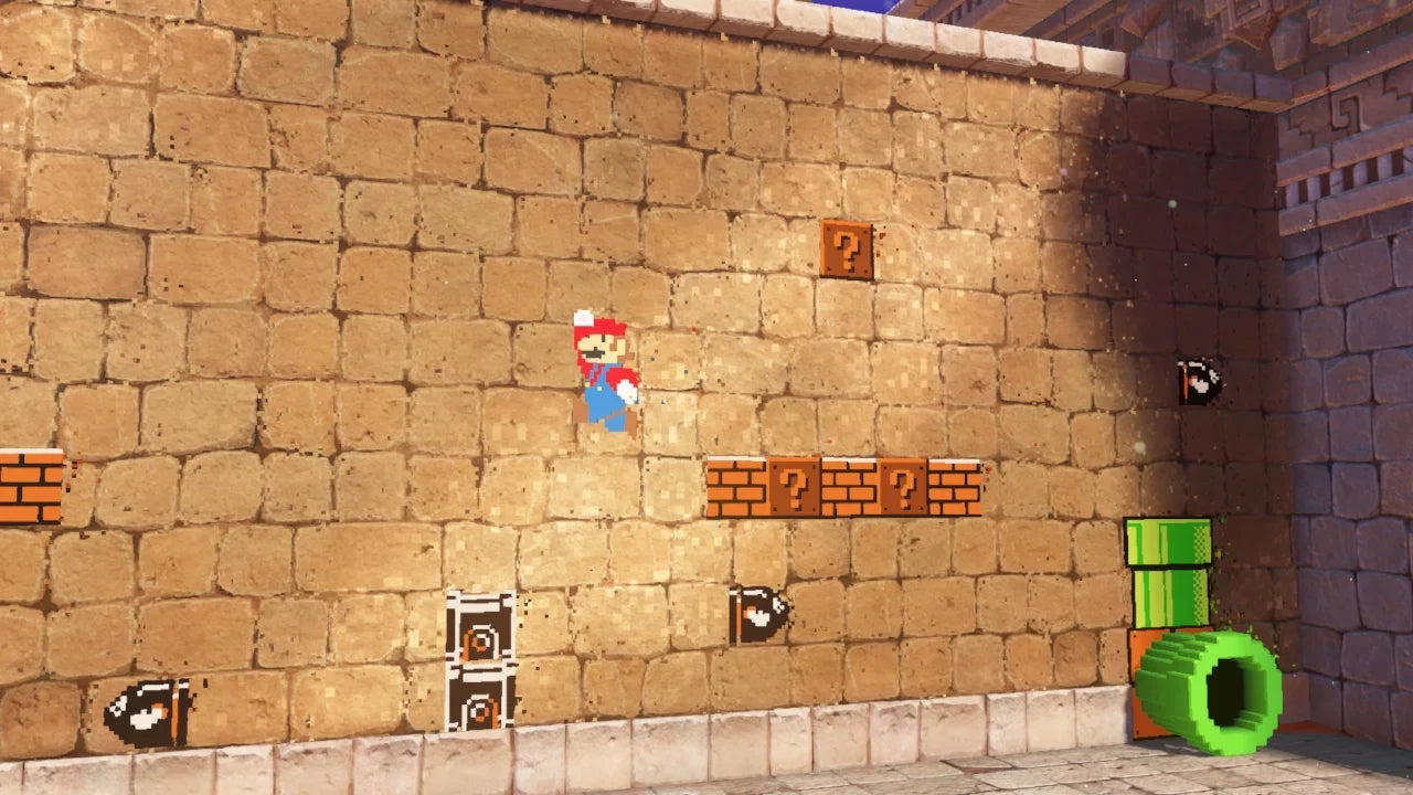 Odyssey Caddy and Game Mario Game