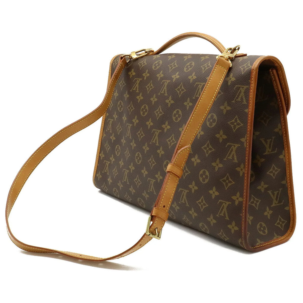 Vuitton Shoulder Used Monogram Beverly LOUIS Louis Handbag Authenticated M51121 41 Bag VUITTON