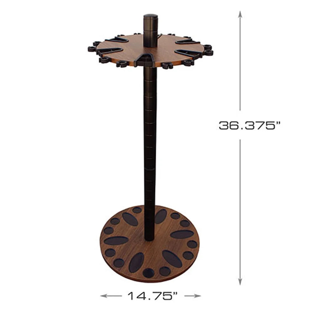 Post Rod Rush 24 Creations 38-4056 Rack Extension Walnut Fishing with Creek