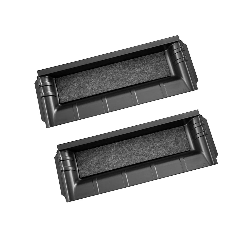 under Interior Accessories Decoration Storage 2Pieces Box Tray Car Hidden Seat Hidden