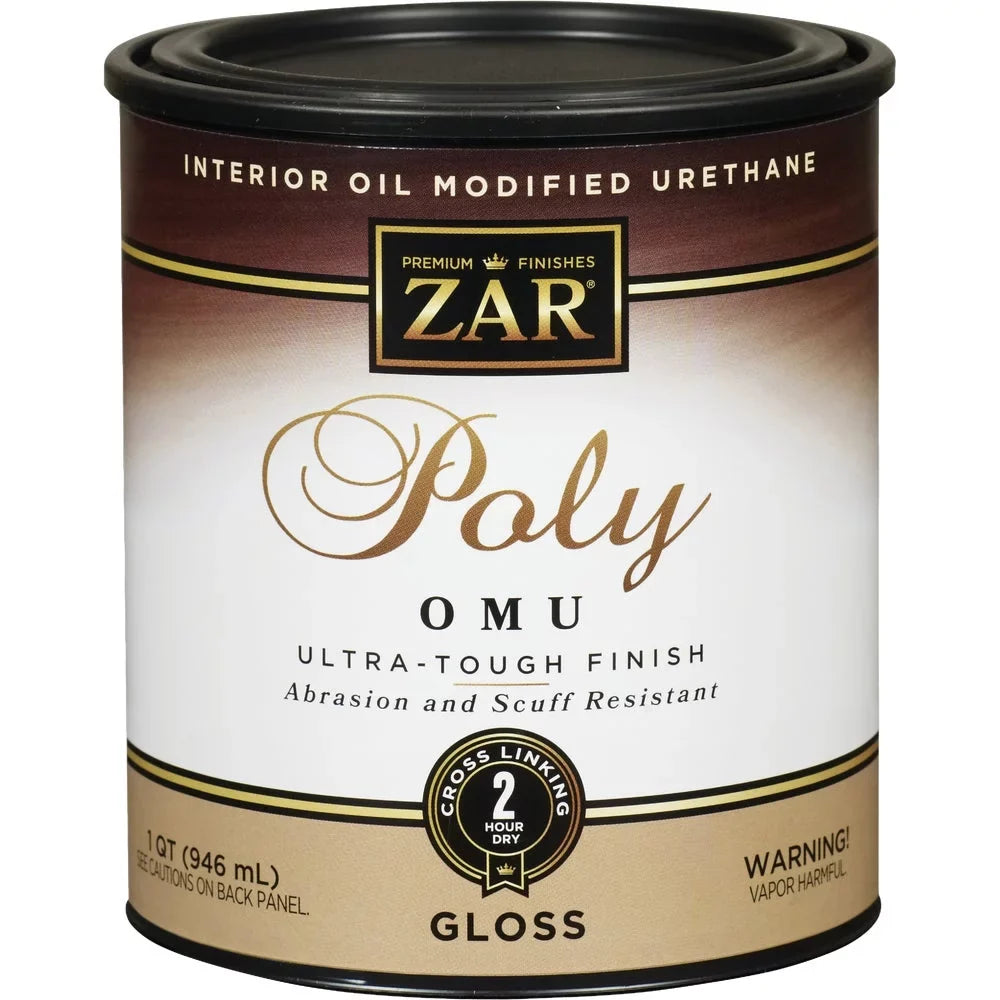 Gloss 1 ZAR Max Qt. Interior PK, 1 Ultra Polyurethane,