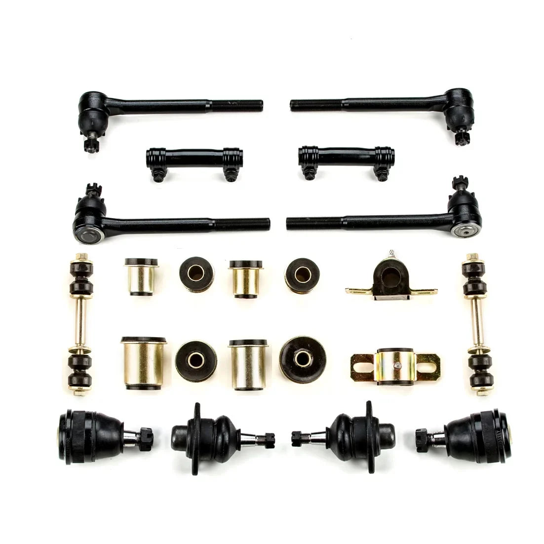 Pontiac Suspension Grandville Catalina 1974 1976 Front Rebuild 1975 Kit End Poly Black Bonneville Fits