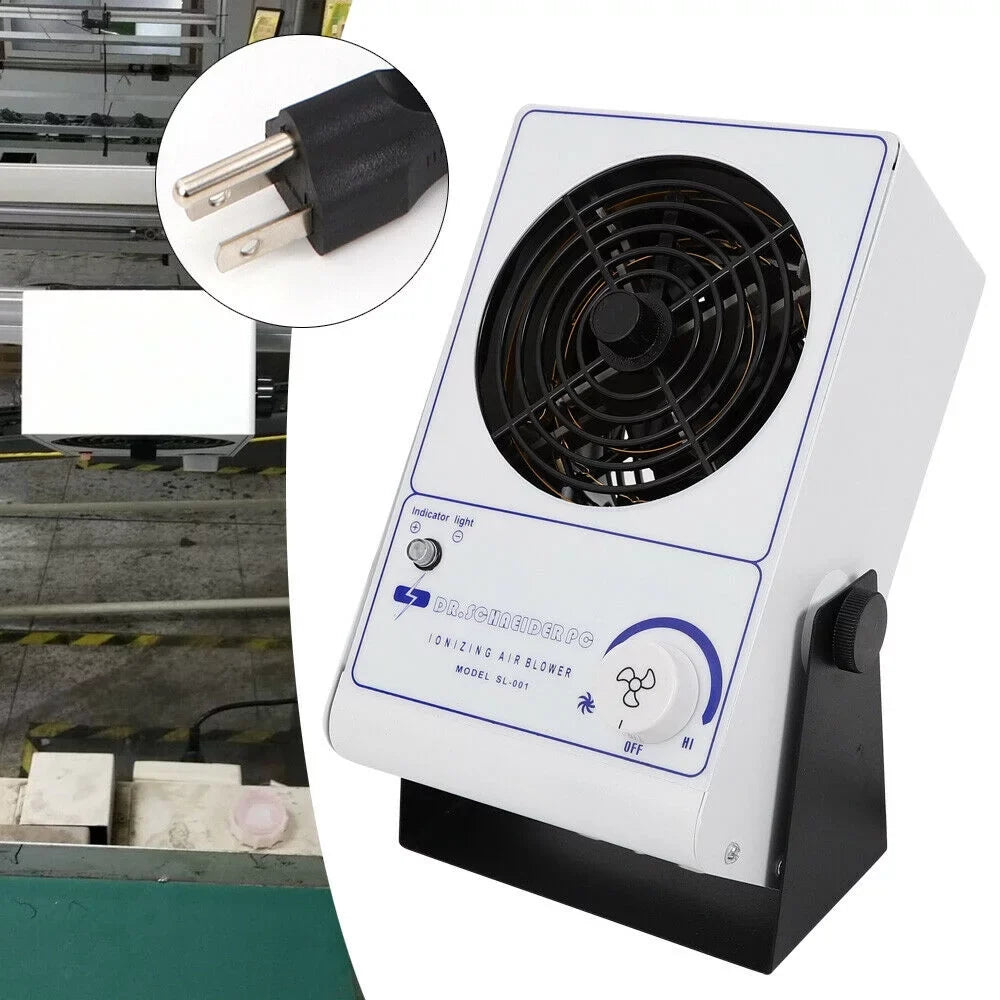 Ionizing Oukaning Machine Electrostatic Desktop Blower Electrostatic Air Eliminating