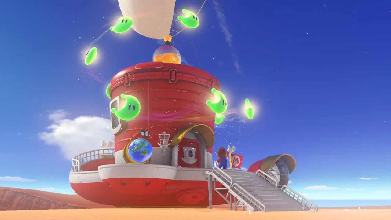 Odyssey Caddy and Game Mario Game