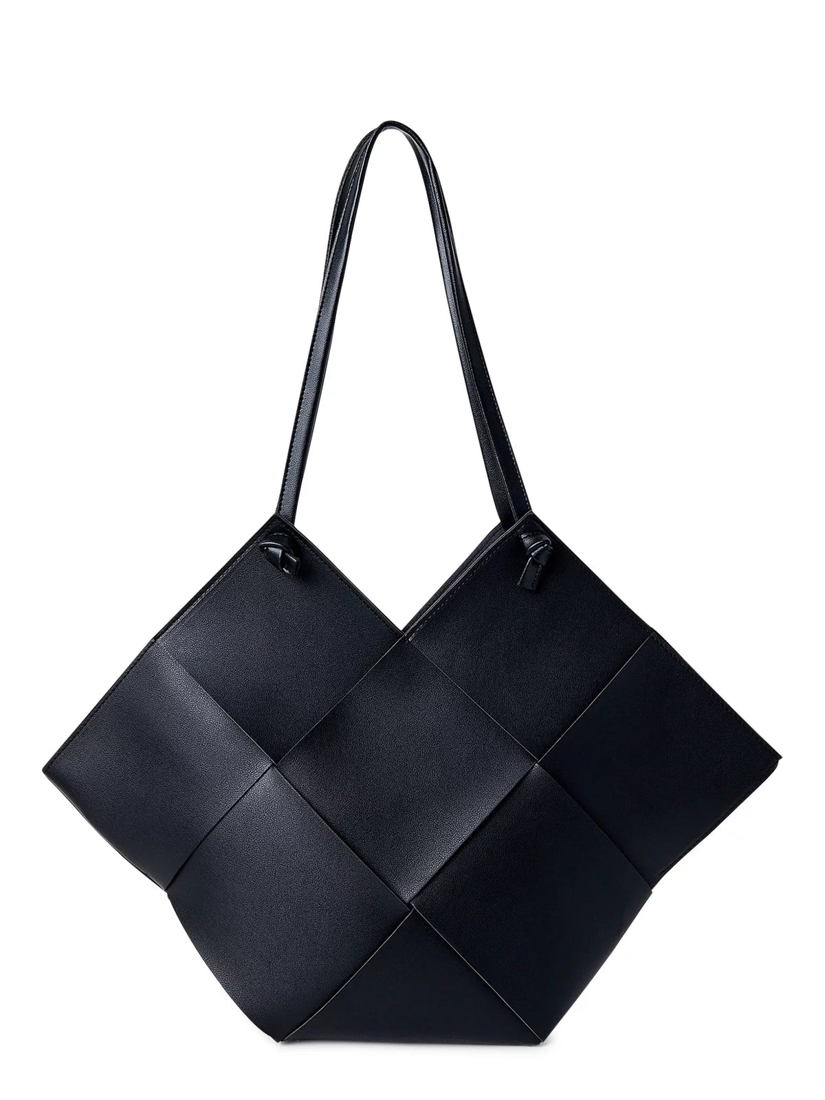 Jane Berry with Faux Black & Bag Pouch, Leather Women's Shoulder Woven Large