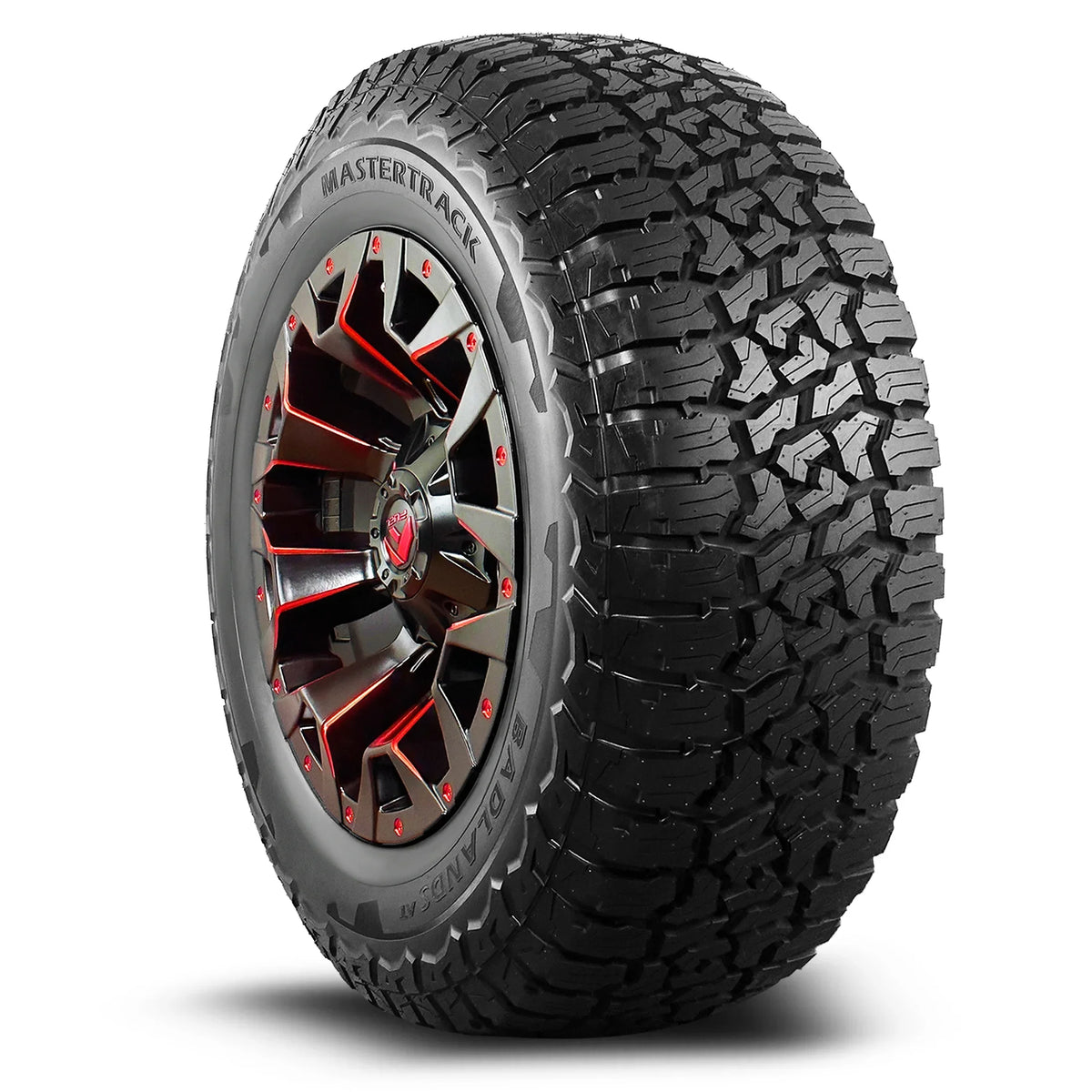 Tire E Mastertrack Ply 123S Terrain 10 265/70/17(Tire LT265/70R17 AT Only) BADLANDS Truck Light All SUV