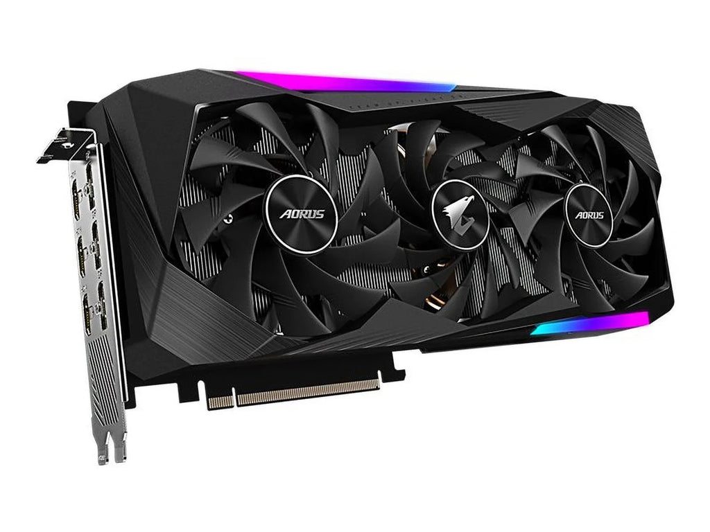 card 3 - 1.1) GF Graphics - x16 RTX GDDR6 3070 AORUS x Gigabyte 4.0 - HDMI DisplayPort, 3070 GB GeForce - (rev. 8 PCIe - 3 8G x MASTER RTX
