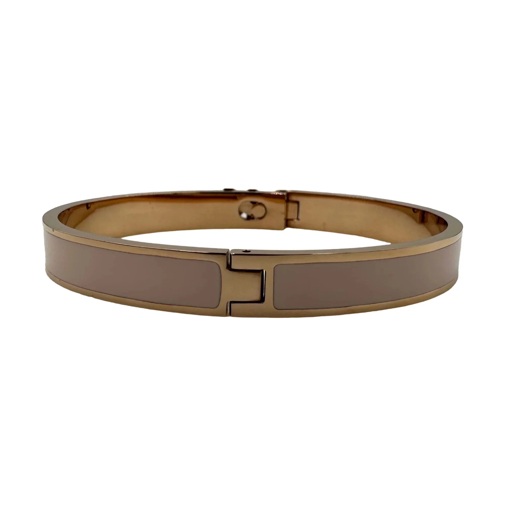 Haute Rose-Gold Kors MKJ7707791 Bracelet Crystal Bangle Pink - Michael Enamel