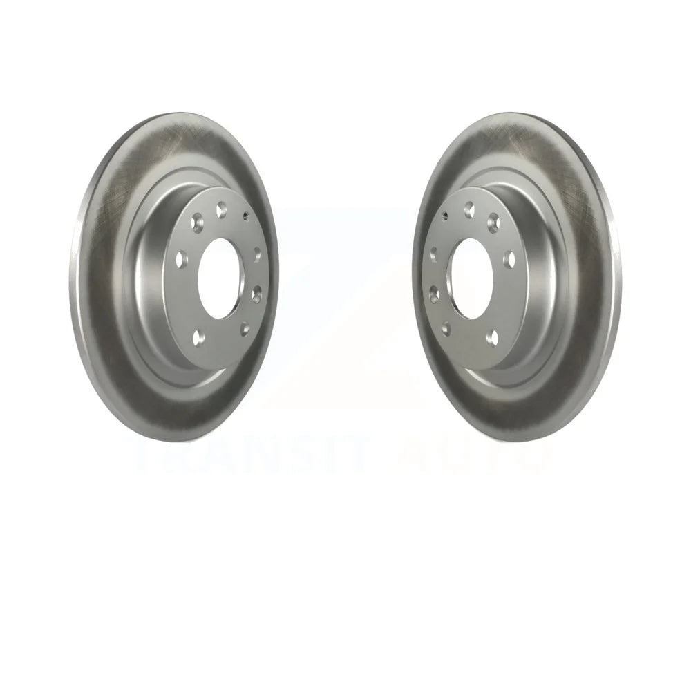 Brake Rotors CX-3 Disc 2016-2018 Rear Coated For Mazda Pair KG-100671
