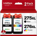 Ink ink Black for TS3522 Ink 275 Cartridge ( for TR4720 TS3500 Printer Cartridge 276XL PIXMA Ink 1Tri-Color) and CL-276 Tri-Color TS3520 Canon and PG-275 TR4700 275XL 276 Black Canon