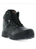 Mens 13 Hiking Padded WEATHERPROOF Jeremiah Round Media Lace-Up Black Resistant VINTAGE Toe M Water Mixed Boots