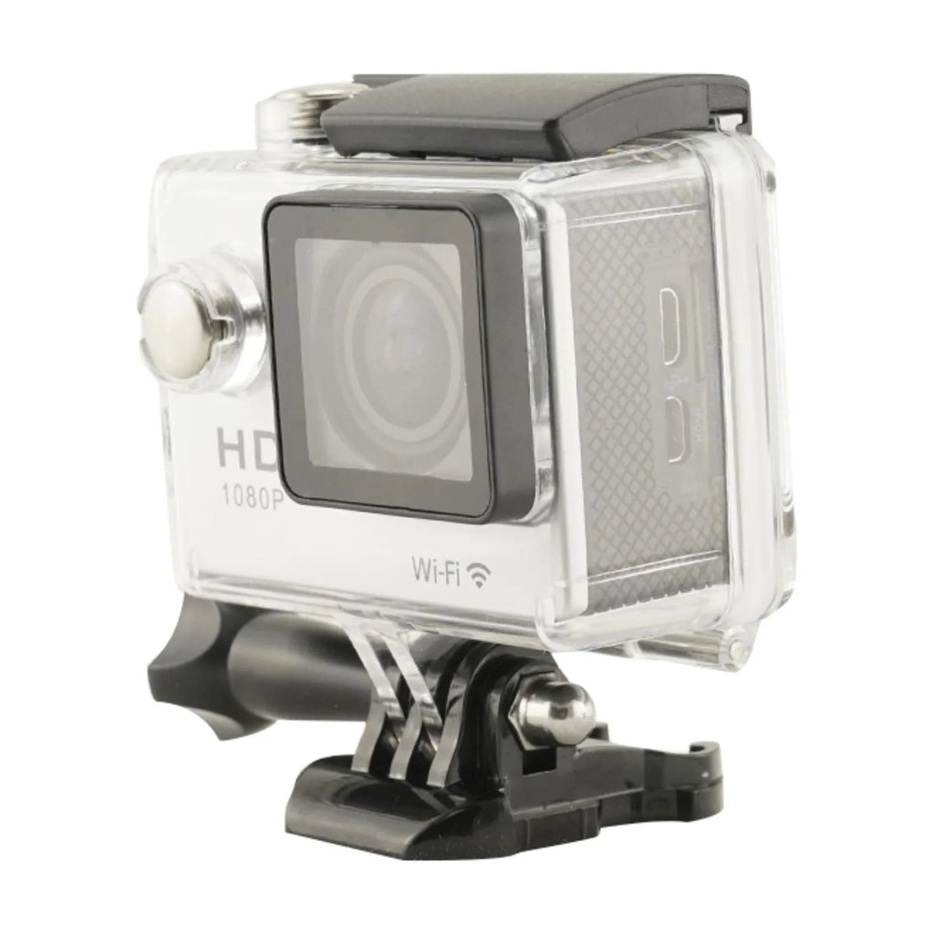 Action with Silver Camera - Our WiFi Clear Included Crystal 1080P Record Adventure Sound, Video, Long-Lasting and Case Waterproof Every