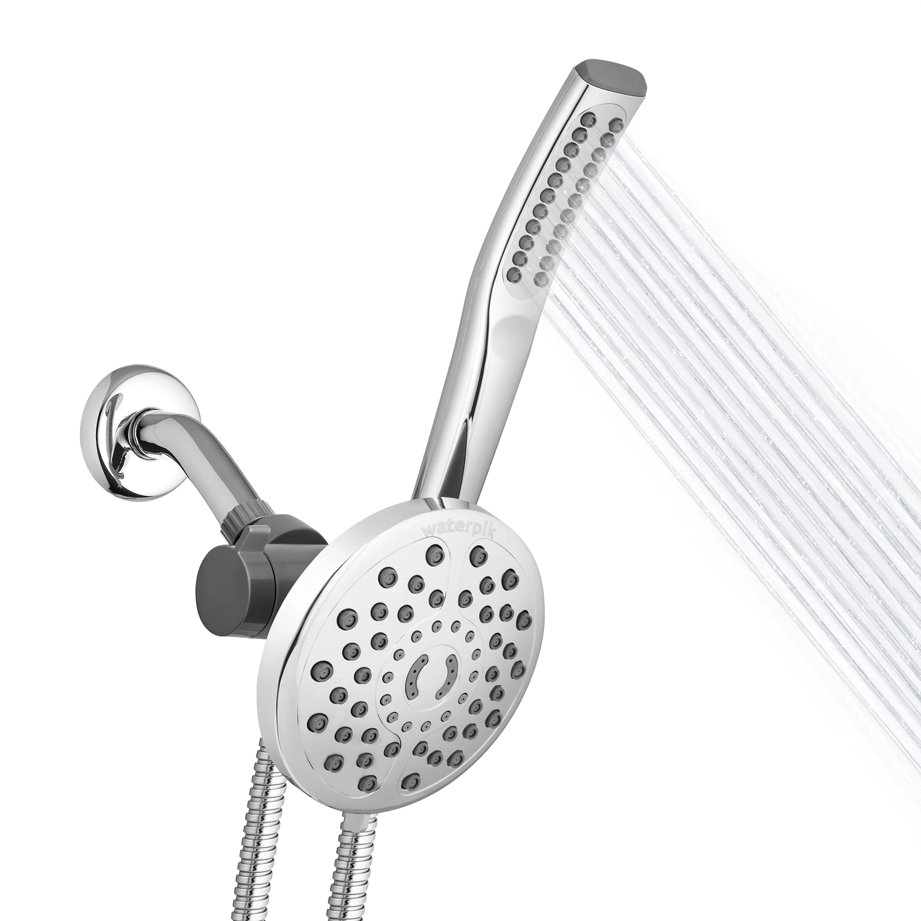 Shower PowerPulse Massage, Spa XIB-633E-SBX-183ME Waterpik with Combo Chrome, PowerWand