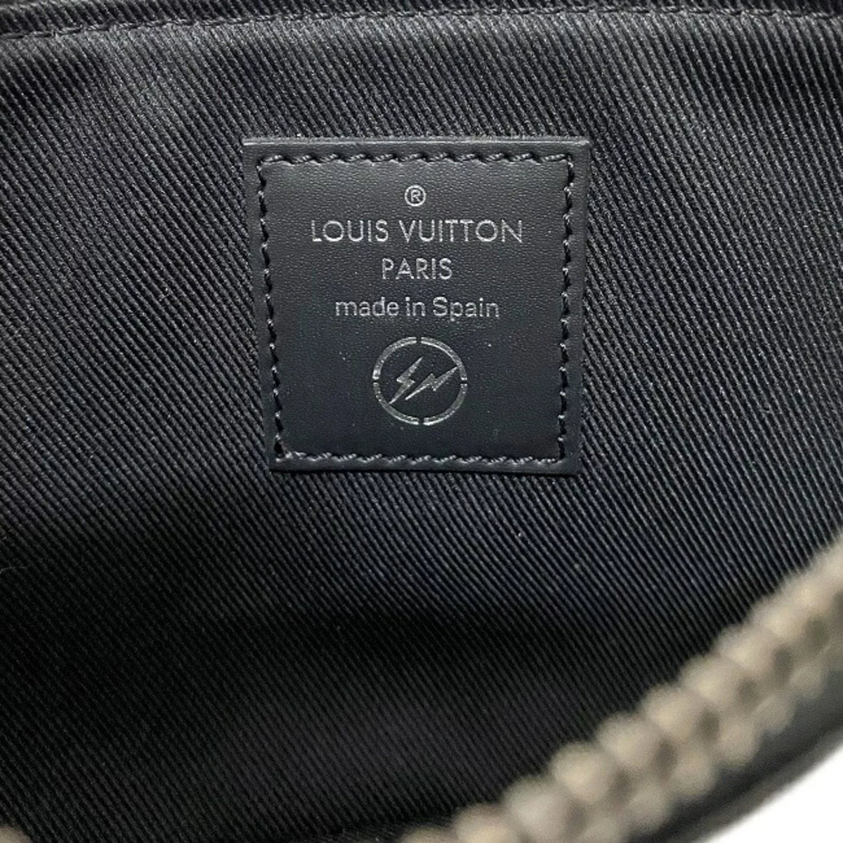 Pouch M64433 Vuitton Fragment Rainbow Fujiwara VUITTON Monogram Louis LOUIS iPhone Eclipse Black Gray Collaboration UB1137 Pre-Owned Flash (Good) Hiroshi